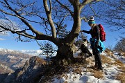 Monte VACCAREGGIO (1474 m) da Lavaggio di Dossena il 29 gennaio 2019 - FOTOGALLERY